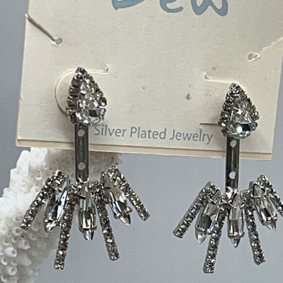 DEW Silver Plated Dangle  Earrings $16ea / 3 for $25 - Picture 5 of 9